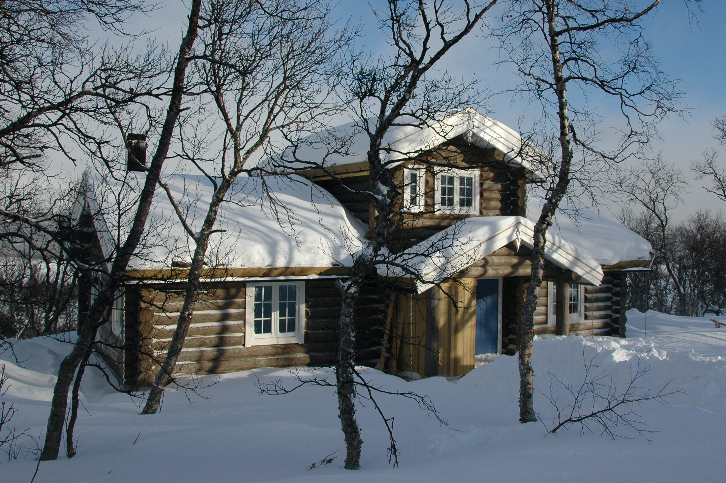 Timmerhus rundtimmer SibCon Ljusnäs