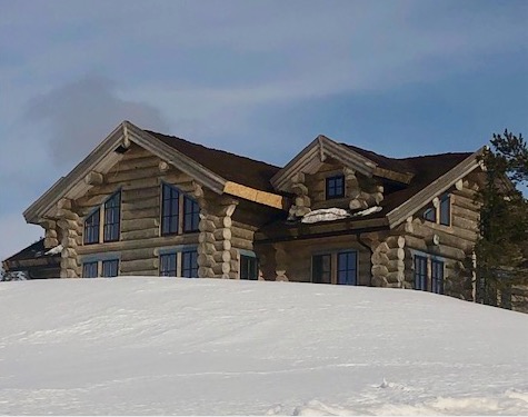 Sälen Högfjäll Rundtimmerhus