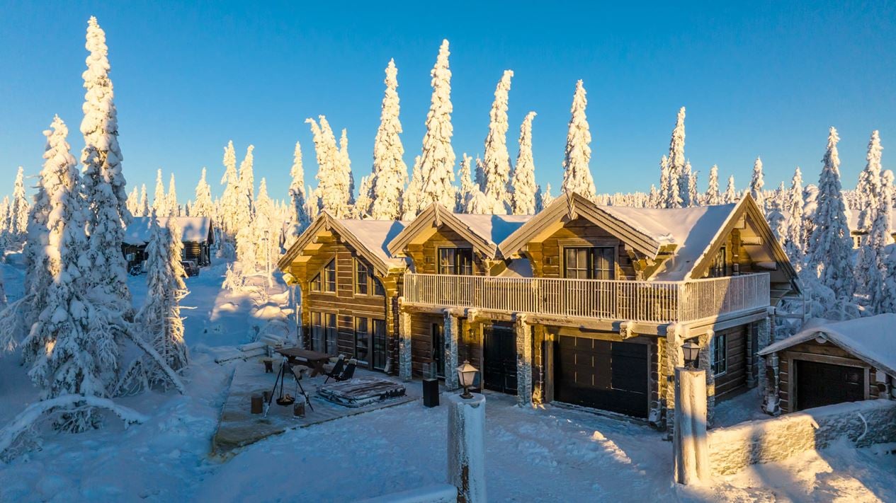 SibCon Blocksågat timmer, timmerhus